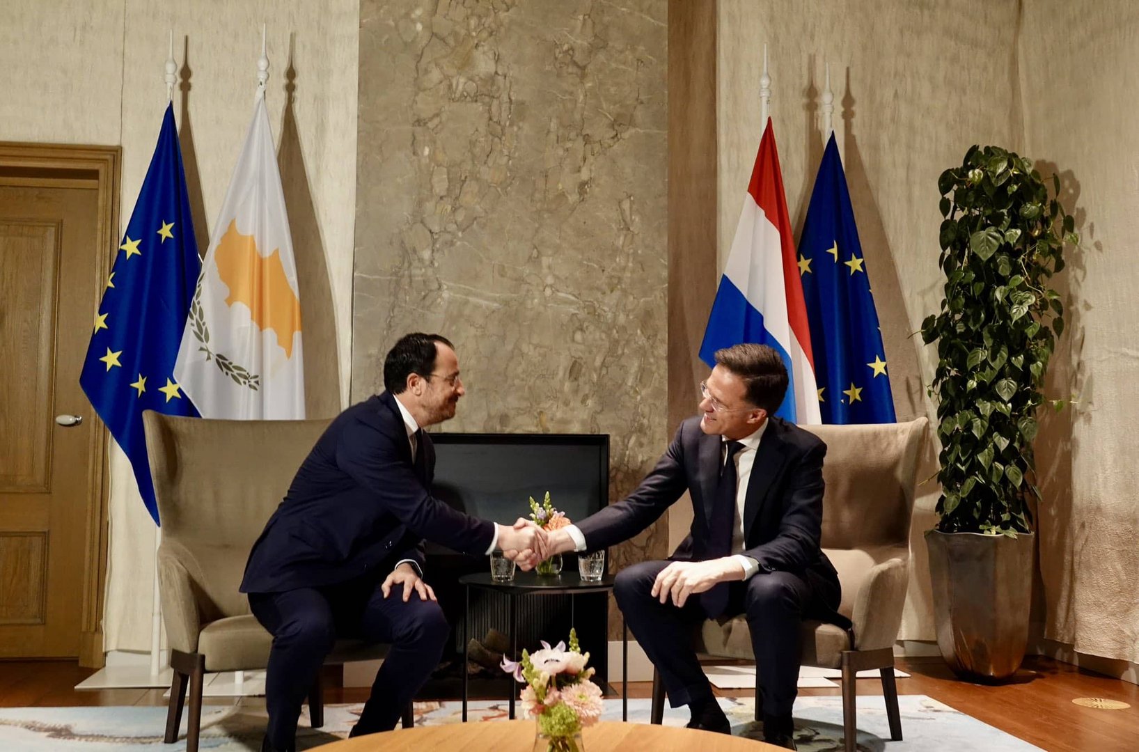 image Dutch PM Rutte hails ‘historic’ Christodoulides visit