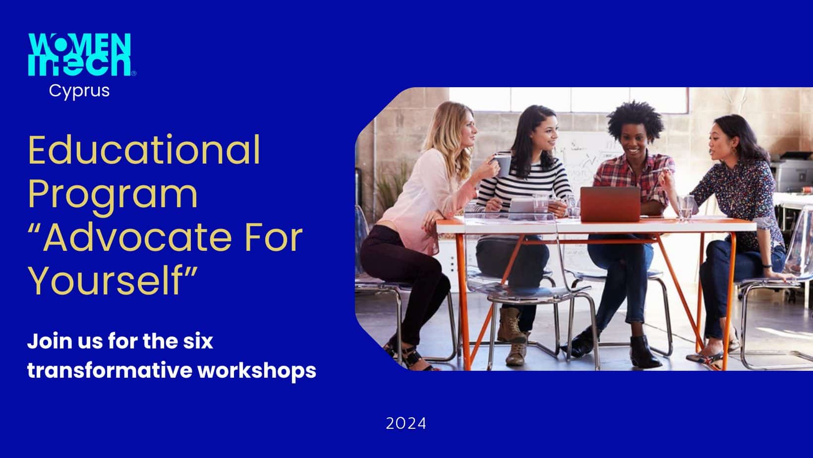 image Women In Tech Cyprus launches educational programme “Advocate for Yourself”