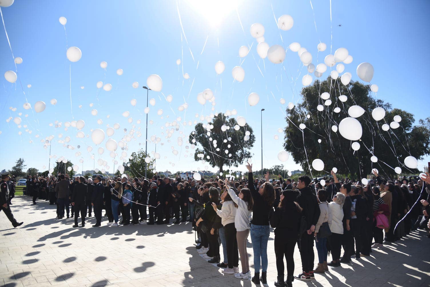 balloons released