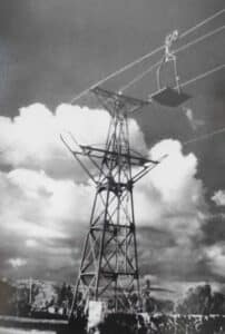 feature iole aerial lift from mine