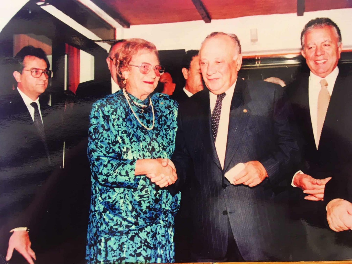 feature jean thraki rossidou jones with former president glafcos clerides