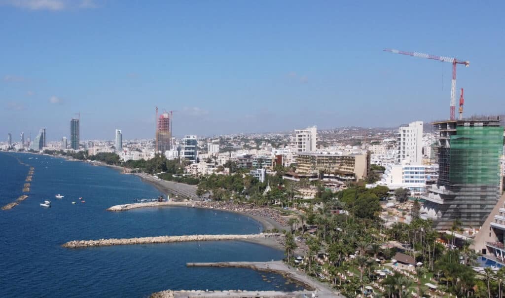 a general view of limassol