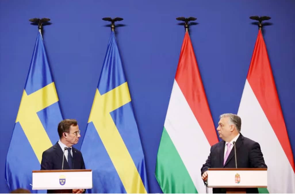 image Sweden to join NATO in historic move as Hungary ratifies bid