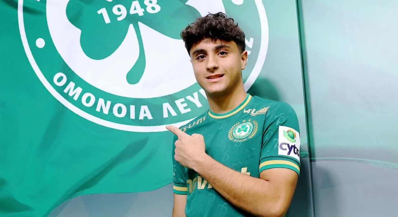 image Turkish Cypriot signs professional contract with Omonia