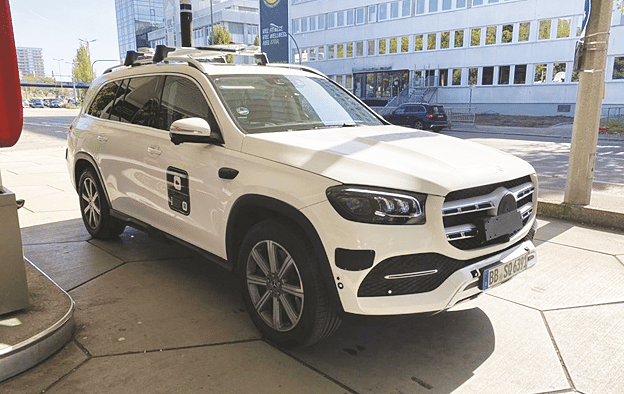 image Mercedez-Benz safety systems being tested on Cyprus roads