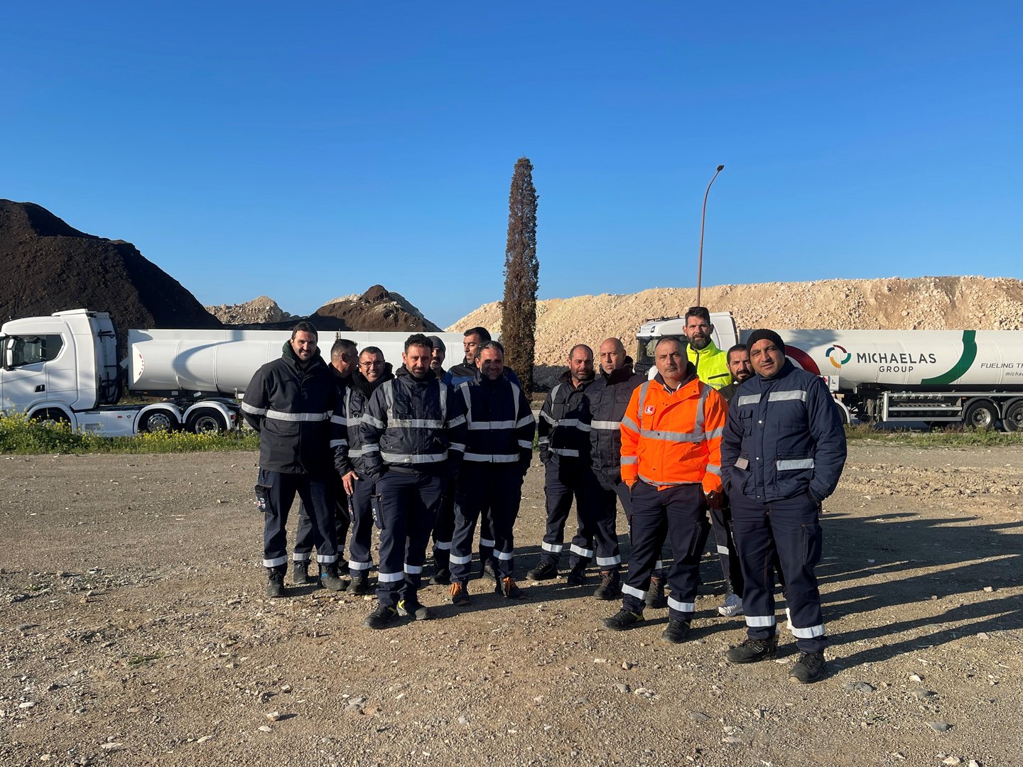 image Fuel tanker drivers go on strike