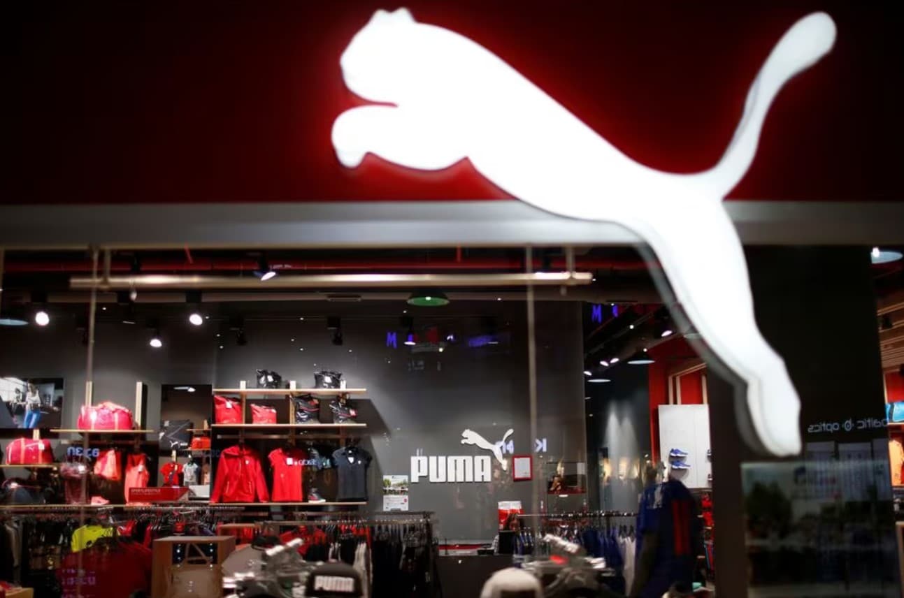 image Puma shares fall 16 per cent after quarterly sales and profit miss