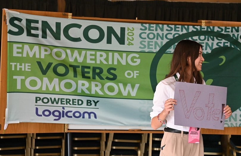 image Junior &#038; Senior School summit spotlights voting, elections