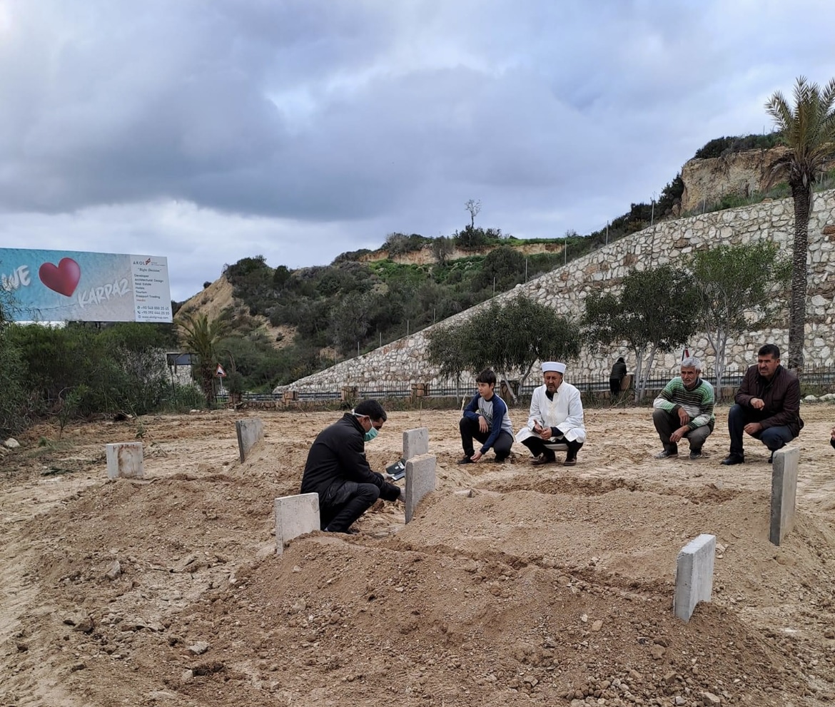 image Funerals held for bodies washed up in Karpasia