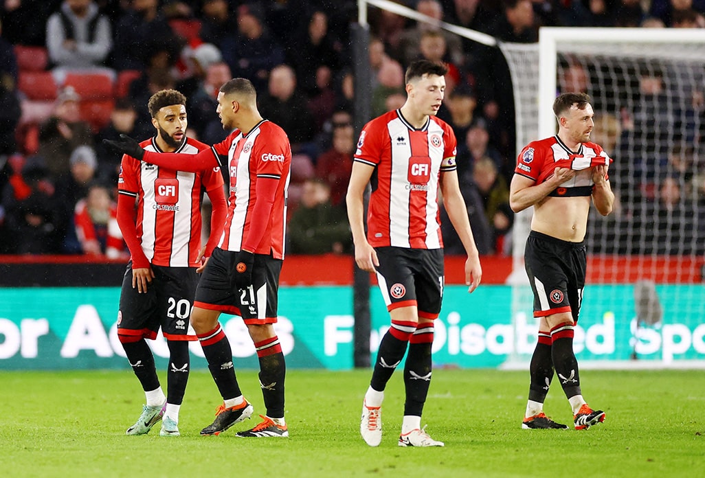 image Sheffield United heading for unwanted place in history