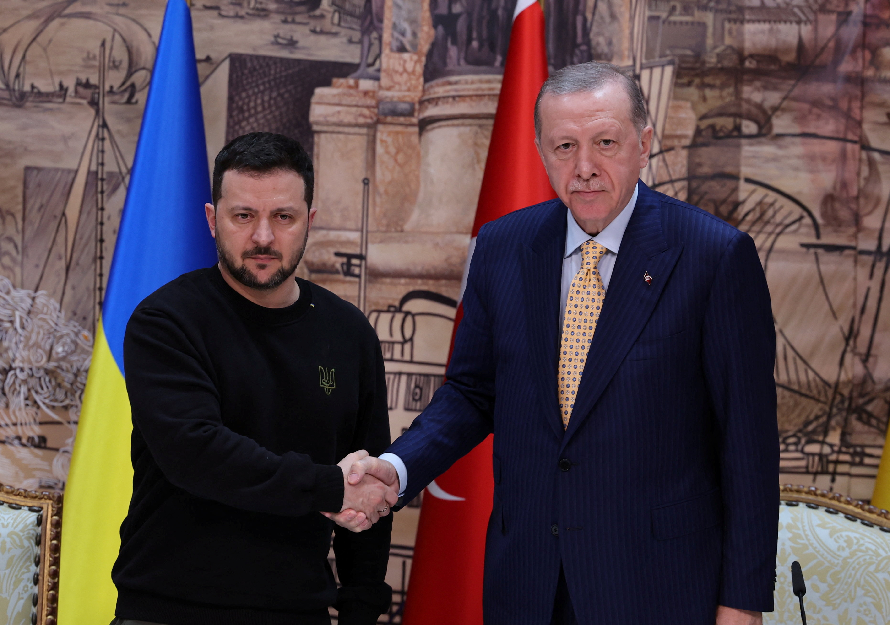 image Erdogan offers to host Ukraine-Russia peace summit after meeting Zelenskiy