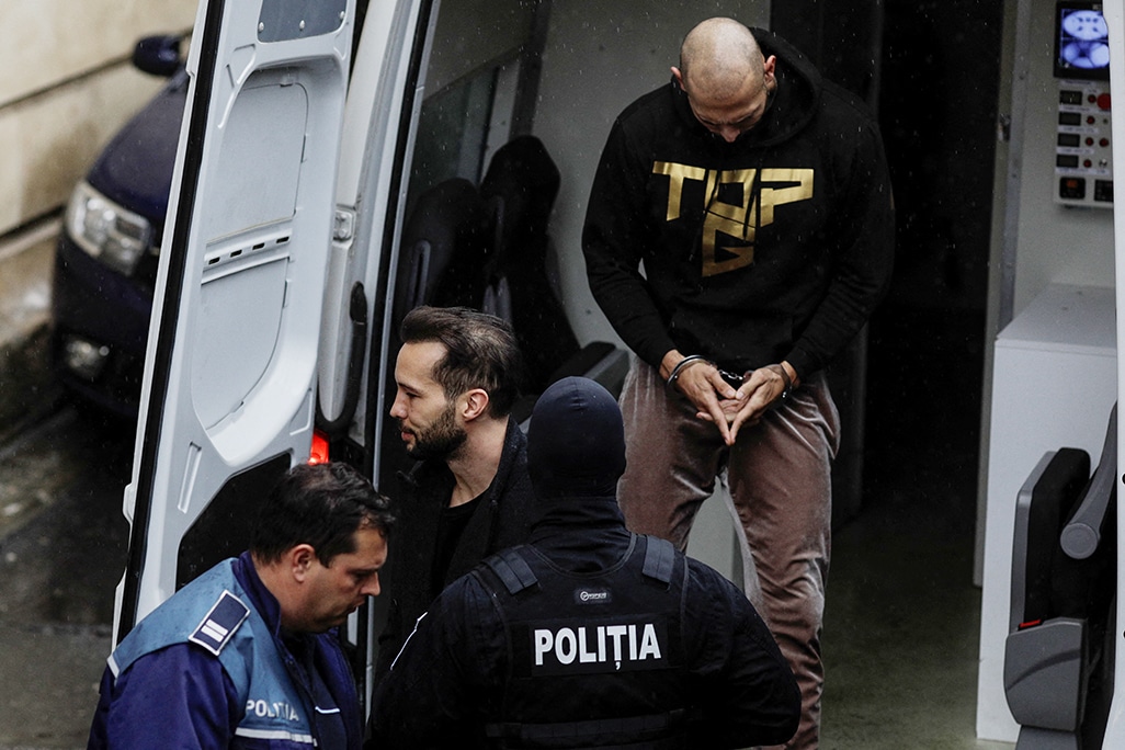 image Romanian court approves request to extradite internet personality Tate