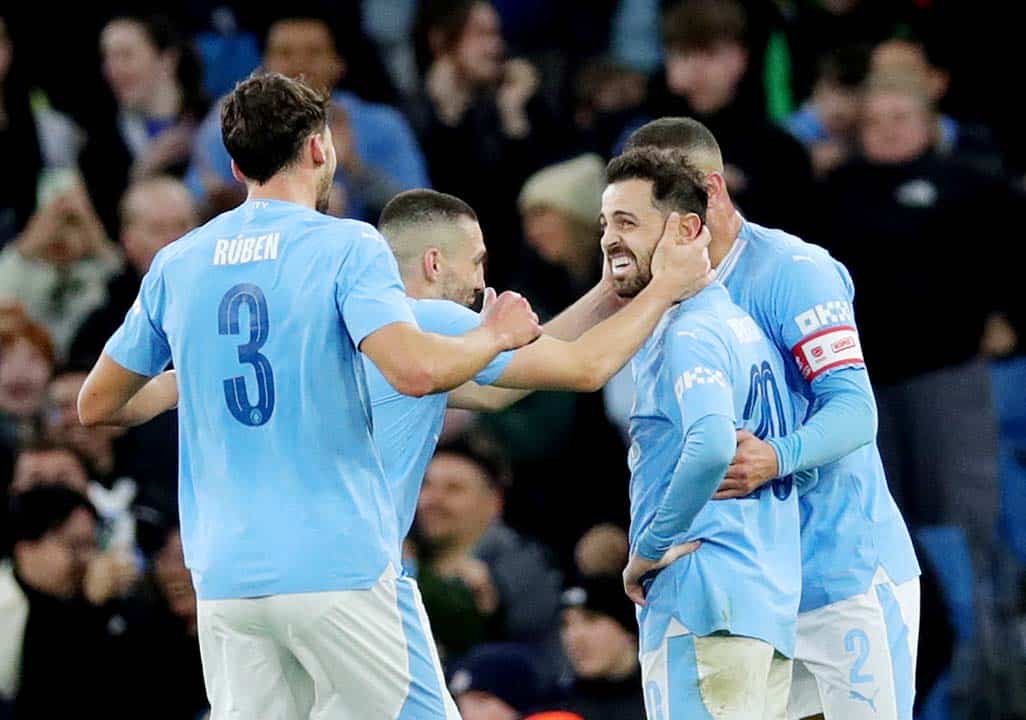 image Man City beat Newcastle to reach FA Cup semis