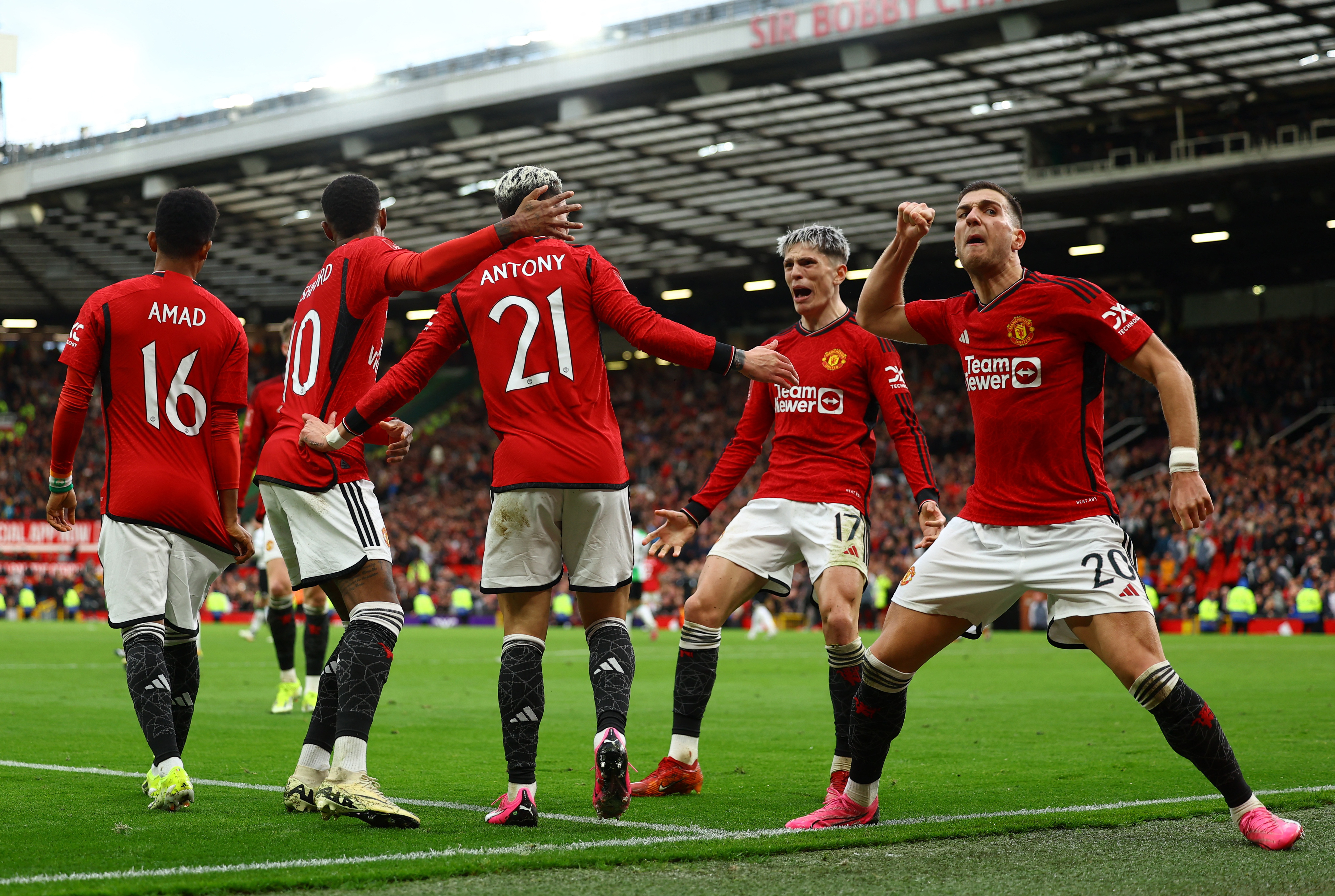 image Man United knock out Liverpool in FA Cup classic