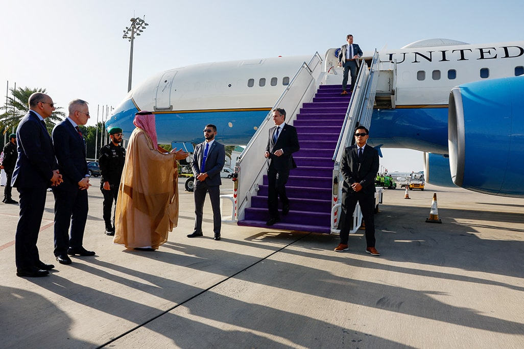 image US strains with Israel show as Blinken tours Middle East
