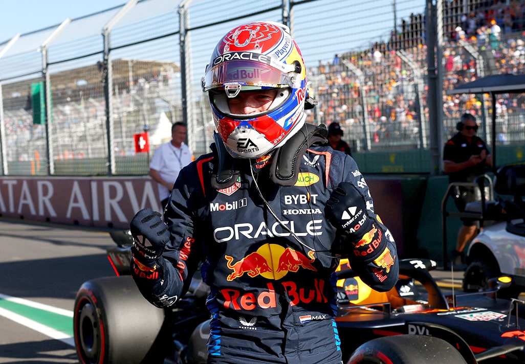 image Verstappen continues pole perfection in Australia