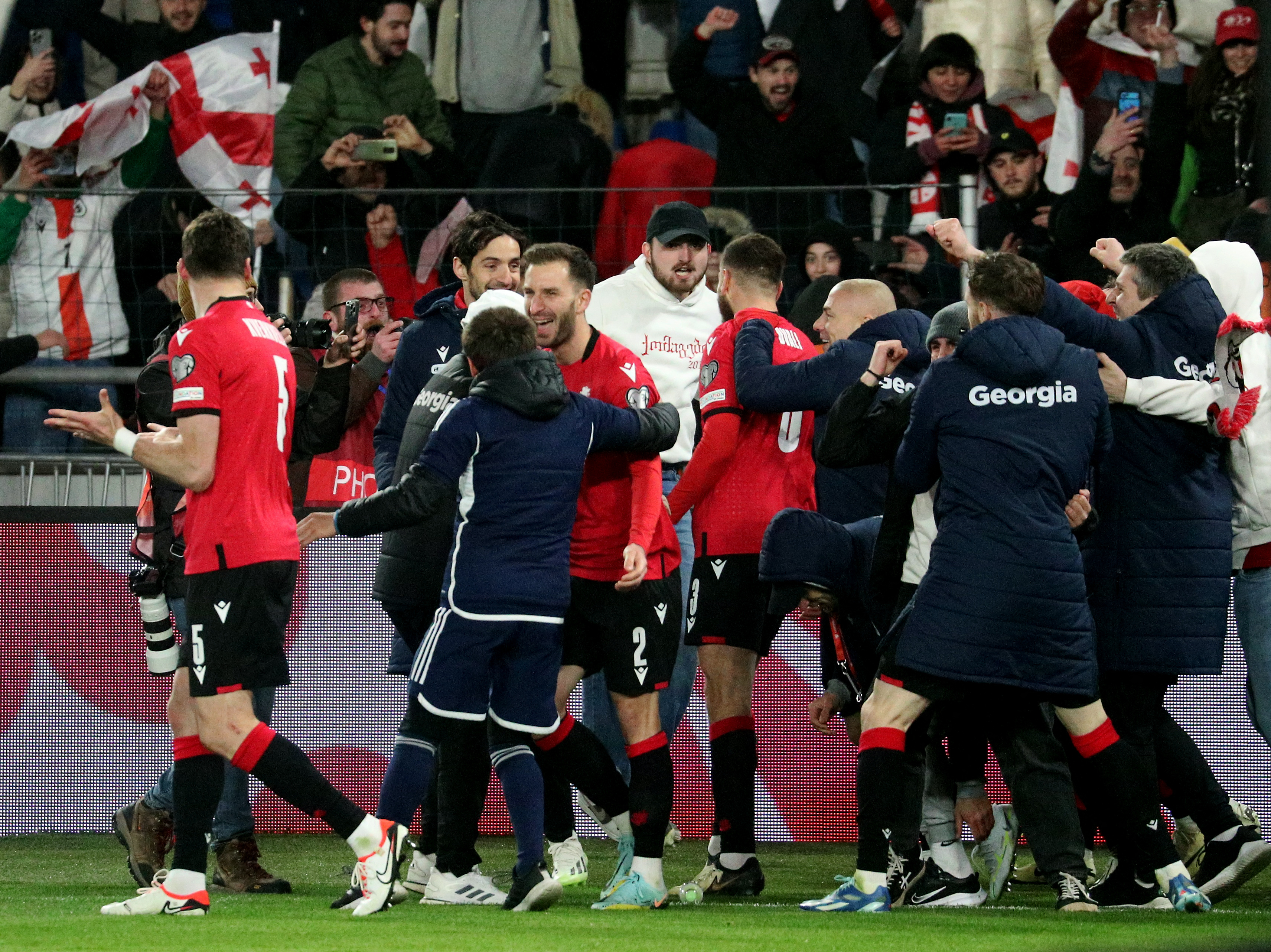 image Georgia, Ukraine and Poland clinch last Euro 2024 slots