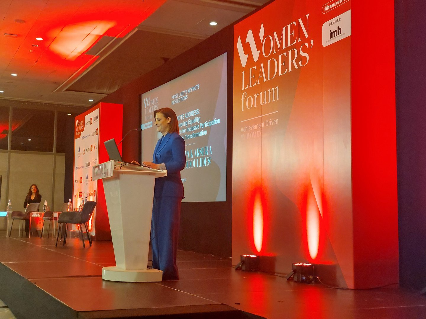 image First Lady calls for more women in decision-making centres