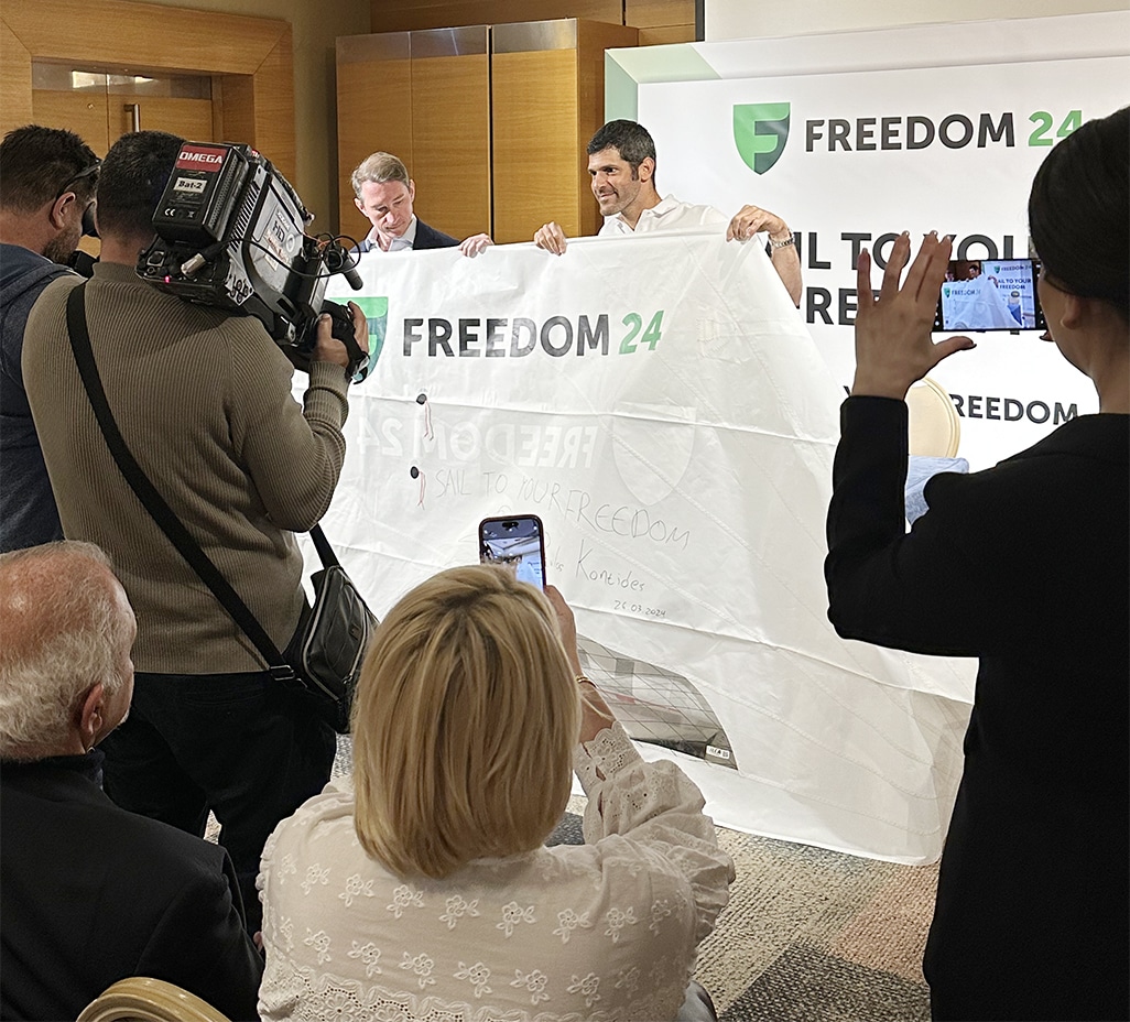 image Kontides named EU Ambassador for Freedom Finance Europe