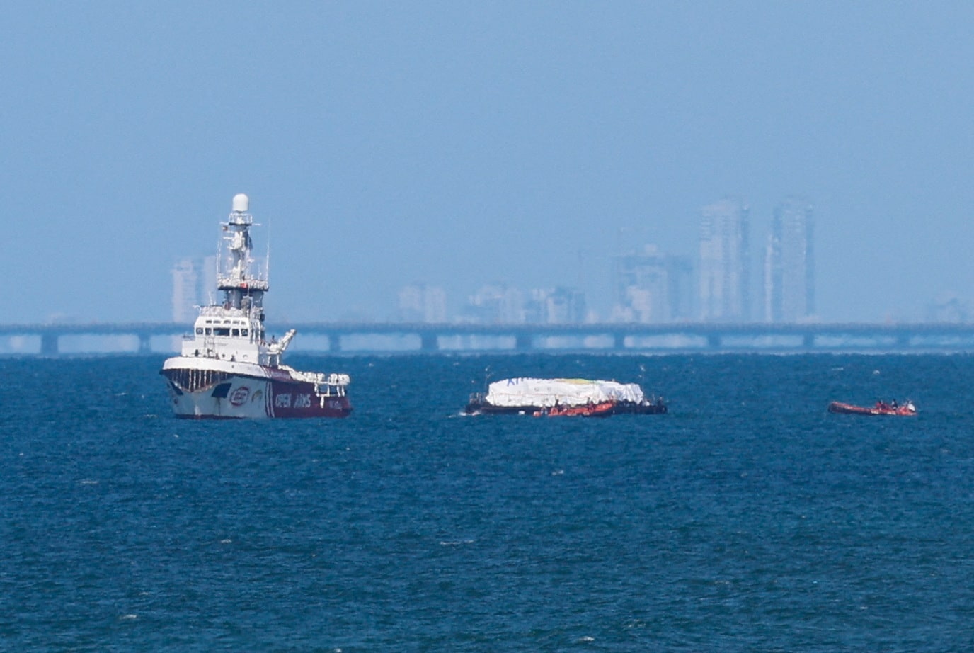 image Humanitarian aid ship reaches Gaza (Update 4)