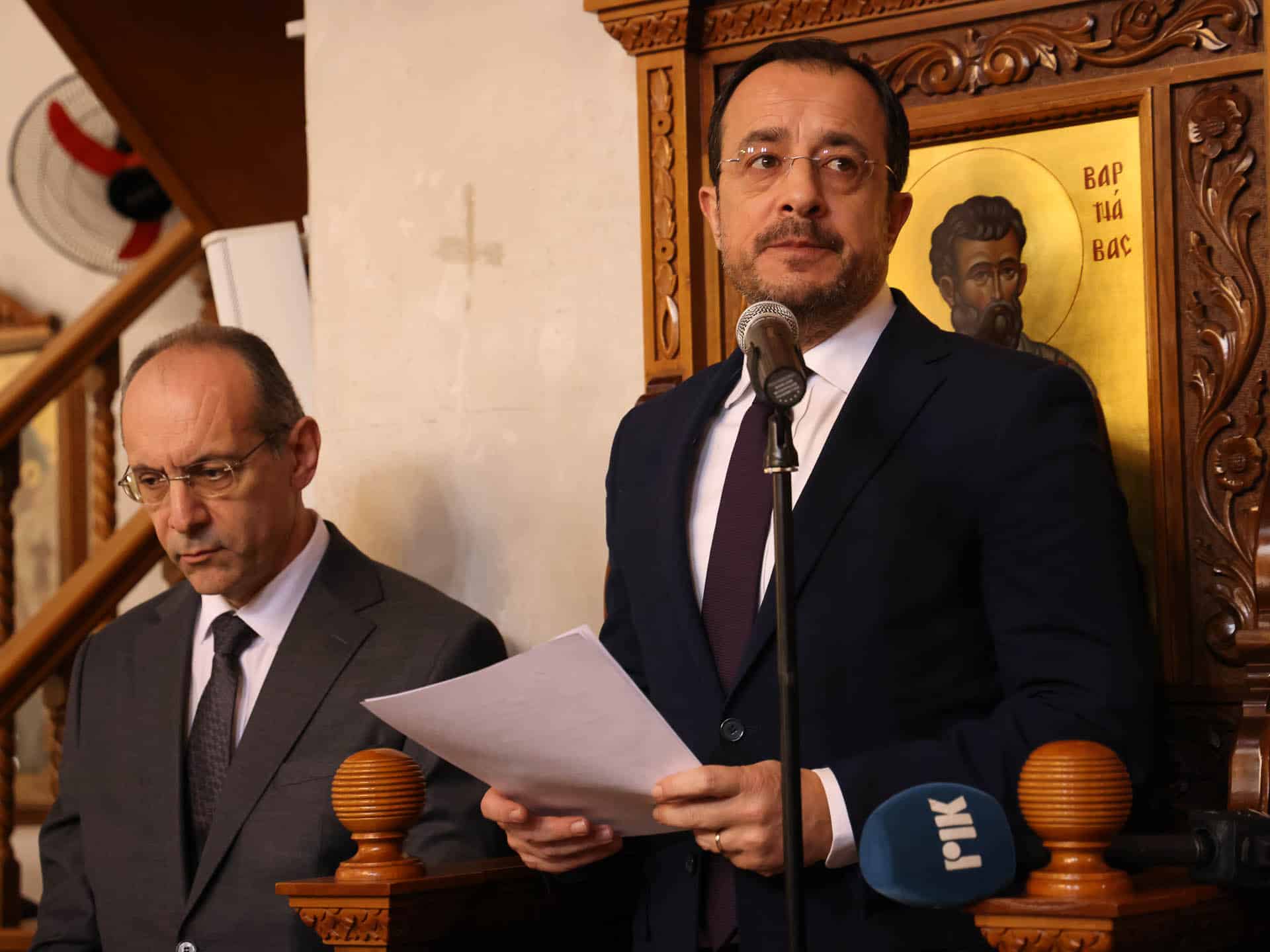 image President optimistic envoy can find ground for Cyprus talks