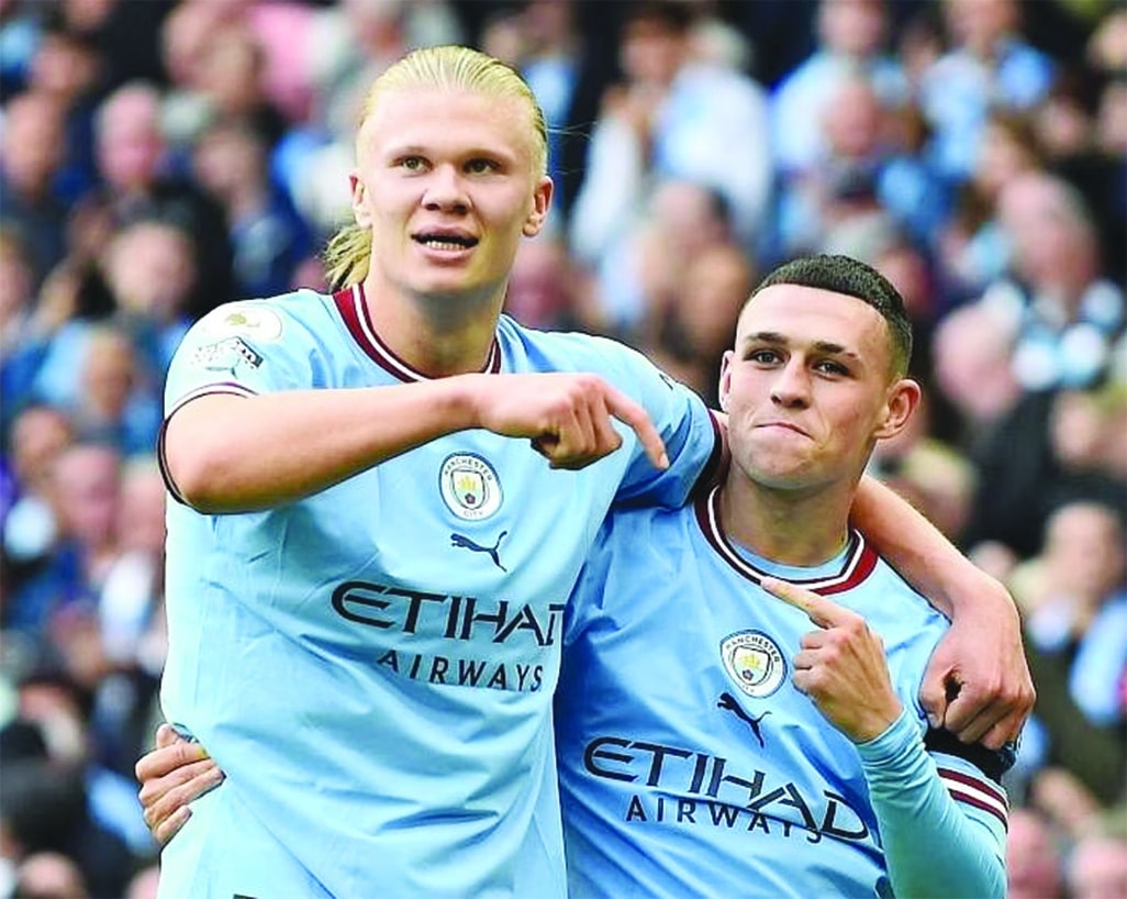image Pressure on Man City in derby vs. United