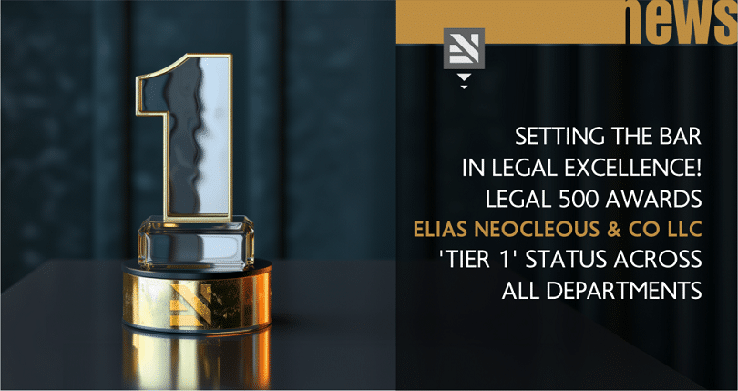 image Legal 500 ranks Elias Neocleous firm&#8217;s departments all &#8216;Tier 1&#8217;