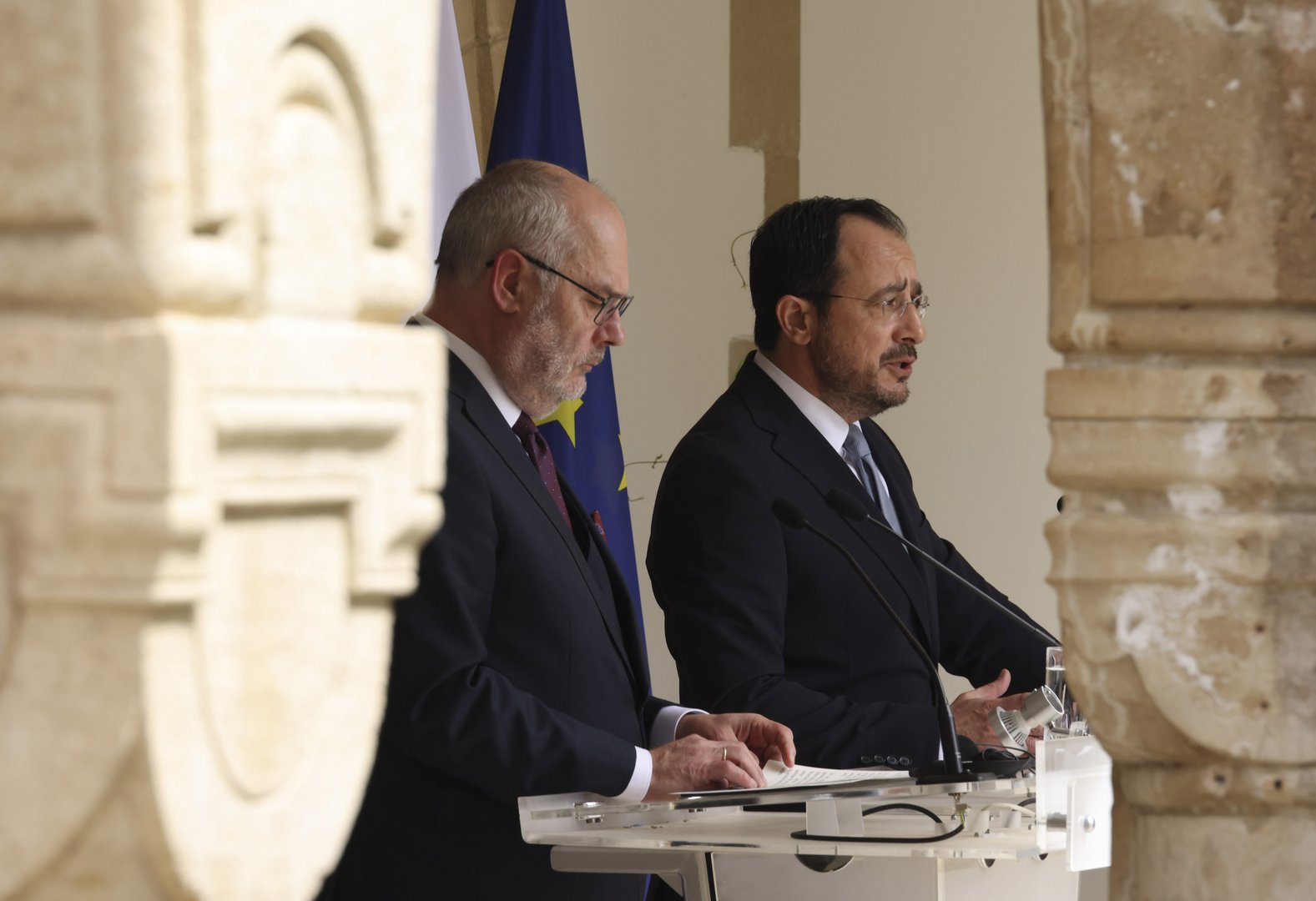 image Estonian president meets Christodoulides