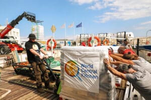 aid, humanitarian corridor, Palestine, Gaza, World Central Kitchen