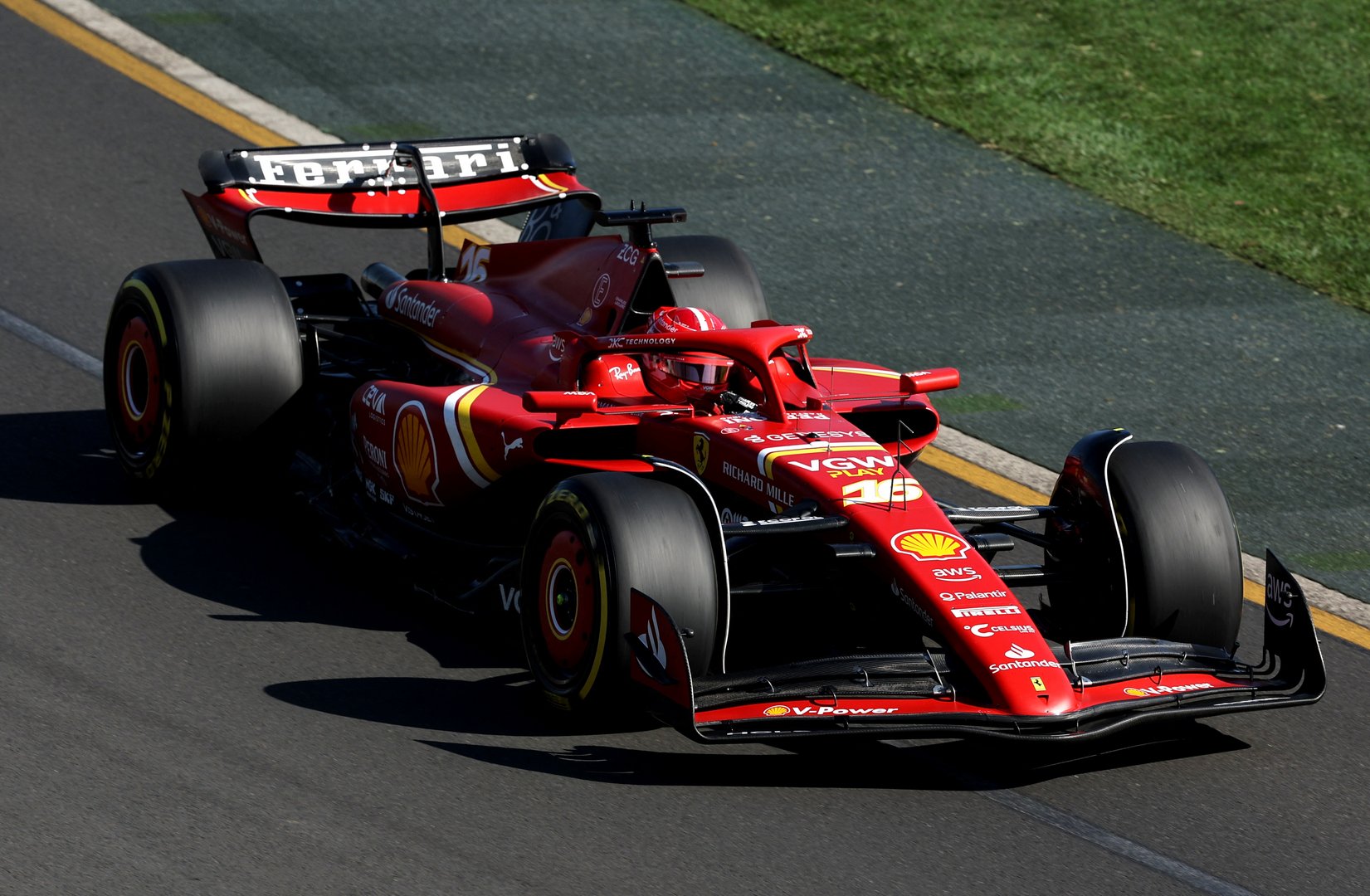 image Ferrari&#8217;s Leclerc fastest in second practice at Australian GP