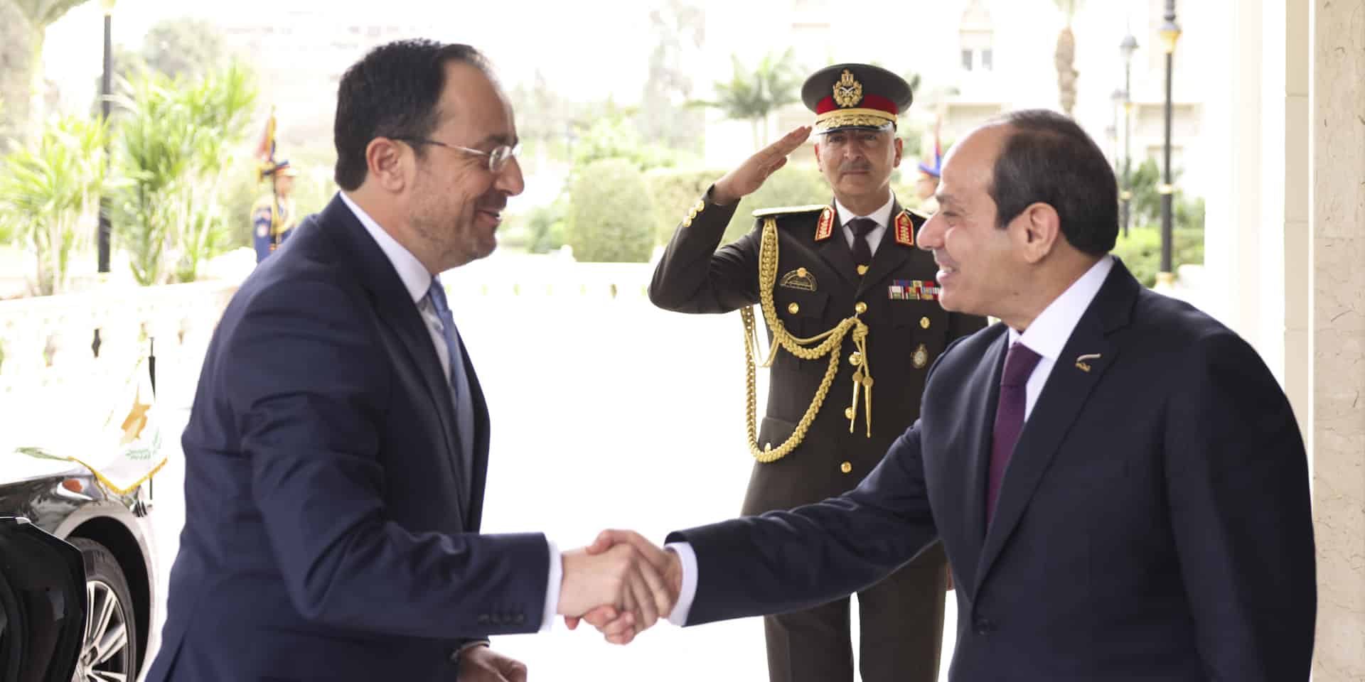 image Cyprus, Egyptian presidents meet in Cairo