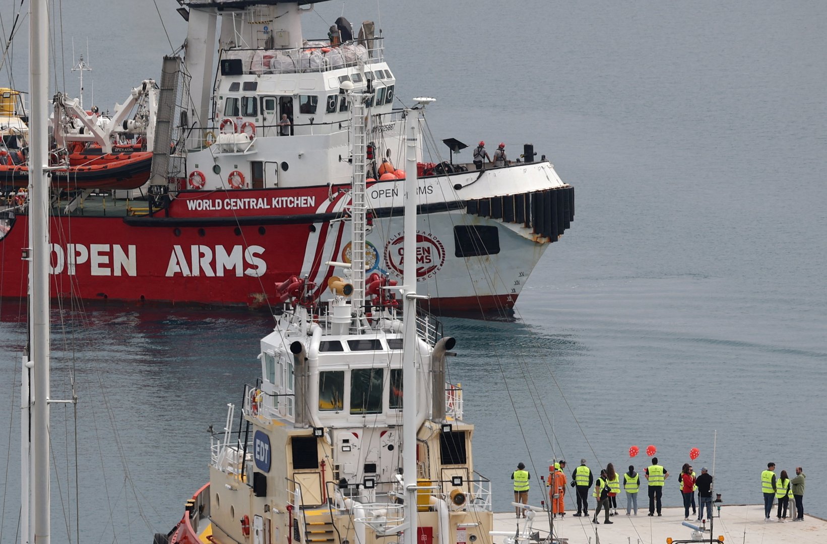 image Efforts continue to send second aid ship to Gaza, first returns (updated)
