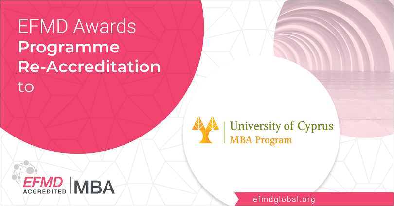 image UCY MBA&#8217;s EFMD accreditation renewed a fourth time