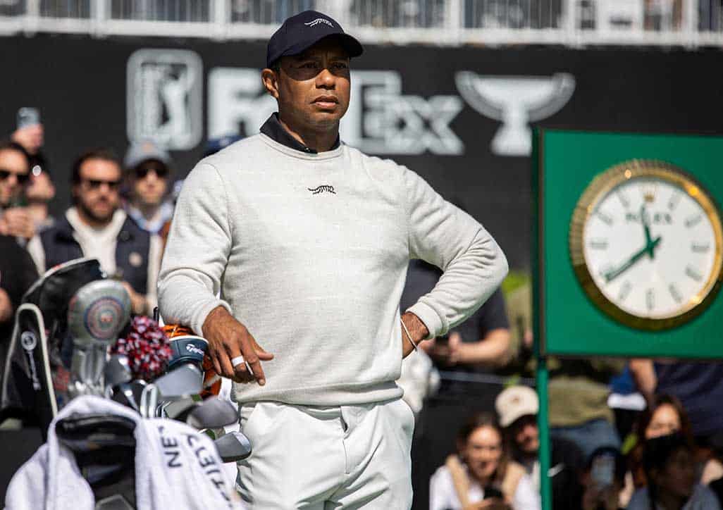 image Tiger has ‘zero mobility’ with ankle