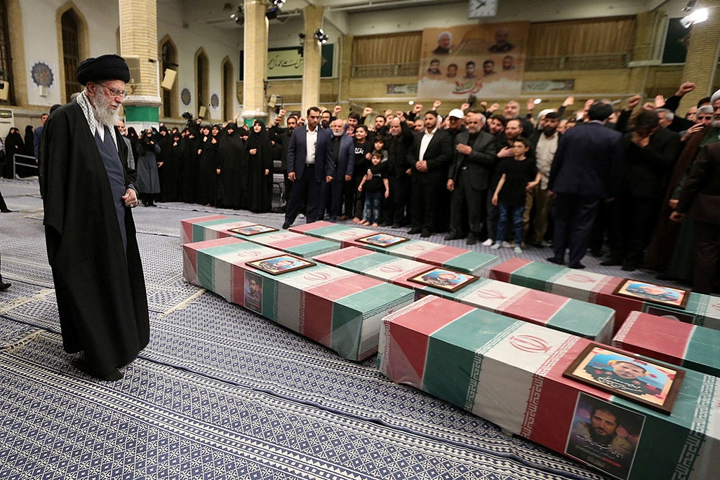 image Iran&#8217;s Khamenei says Israel &#8216;must be punished&#8217; for Syria embassy attack