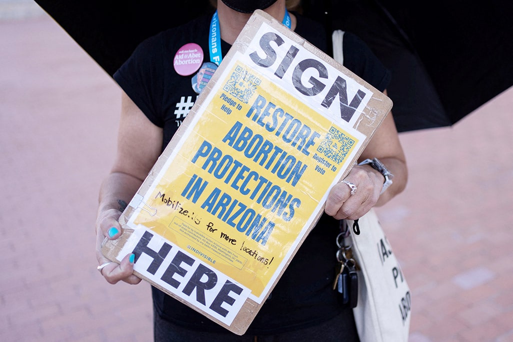 image Arizona&#8217;s top court revives 19th century abortion ban