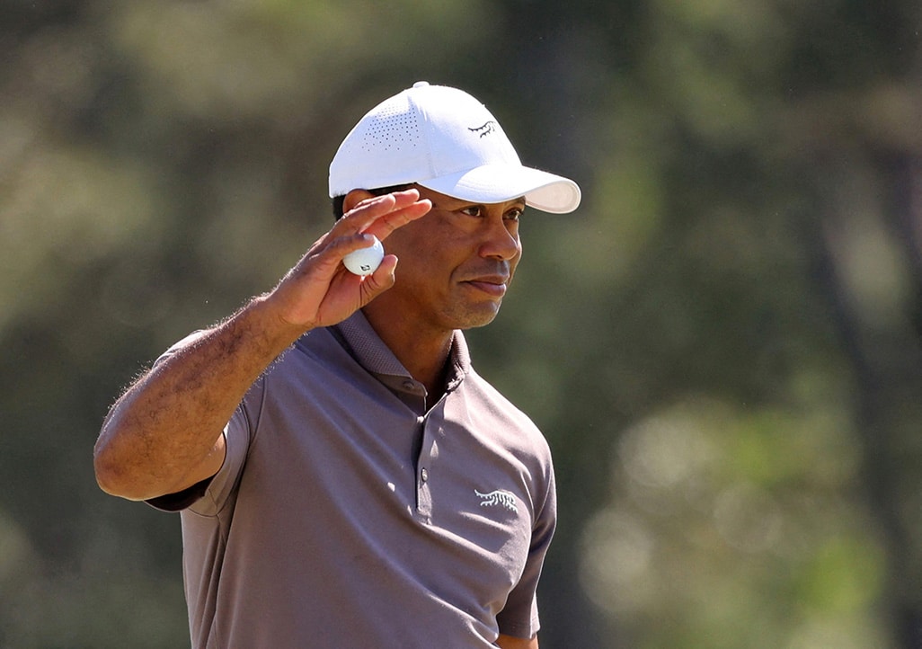 image American trio share Masters lead as Woods targets Green Jacket