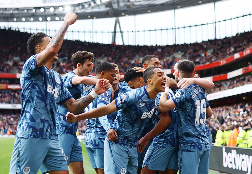 image Villa stun Arsenal with late double