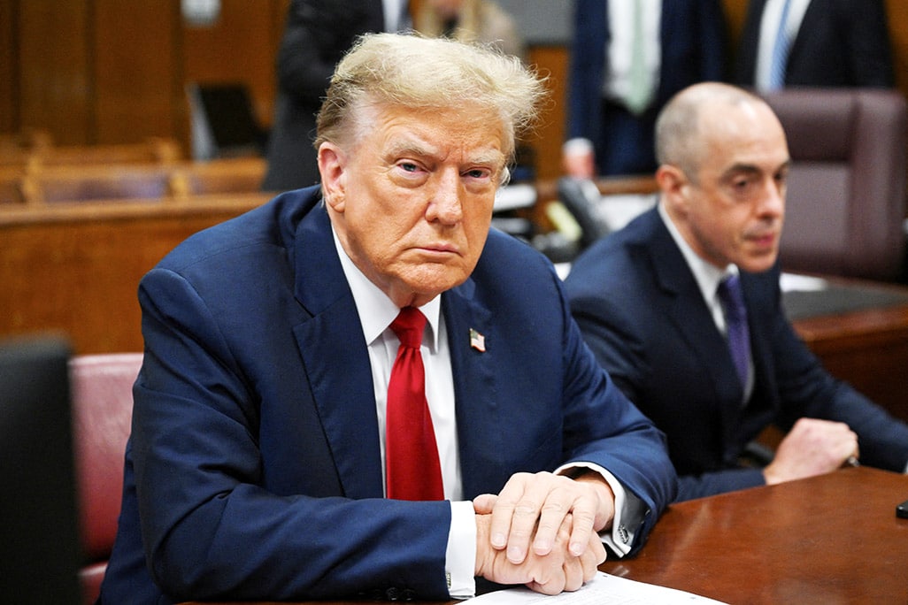 image Trump makes history with New York hush money criminal trial