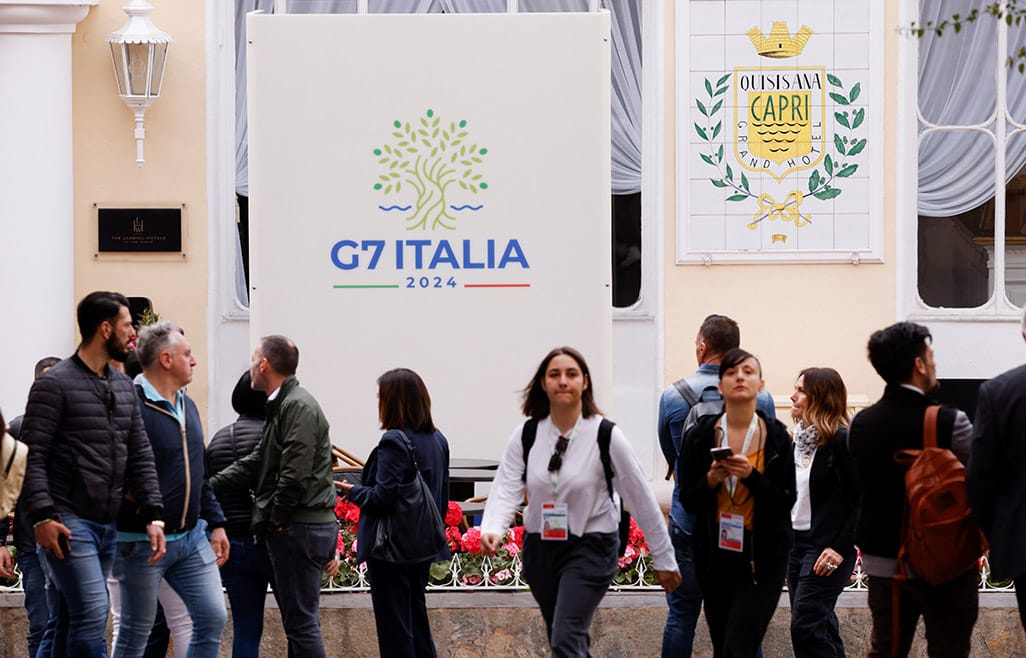 image Wars set to dominate G7 talks as foreign ministers seek path to peace