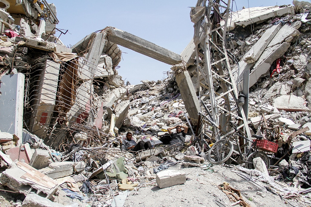 image French foreign minister makes unscheduled Cairo stop as Gaza truce talks intensify