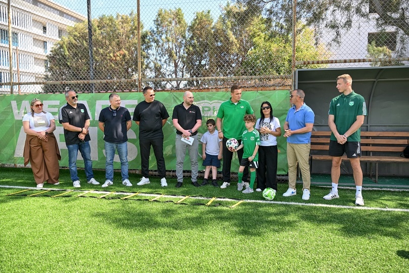 Quadcode, Aris Limassol support kids with autism