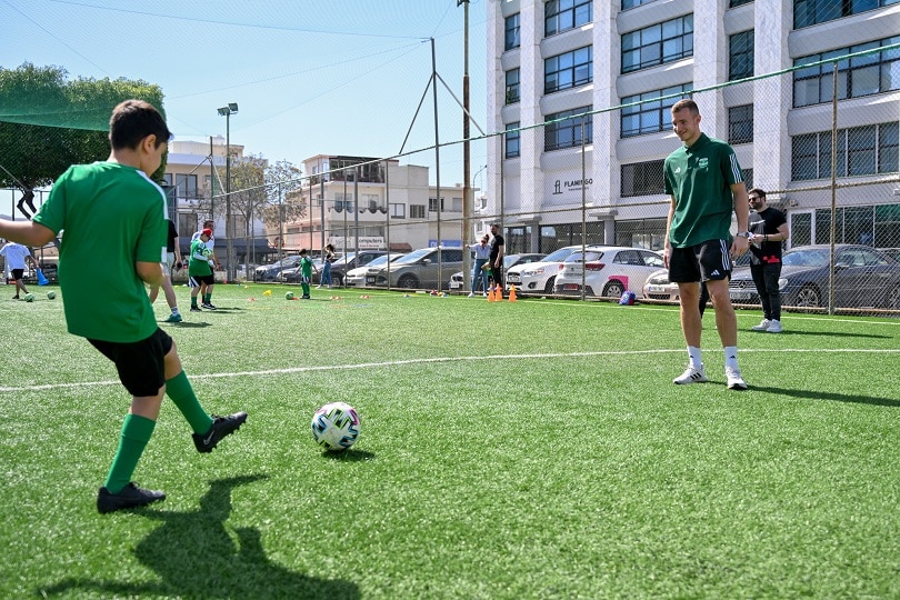 Quadcode, Aris Limassol support kids with autism