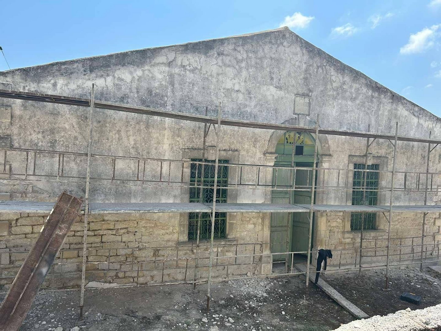 image Renovations begin on Alektora mosque
