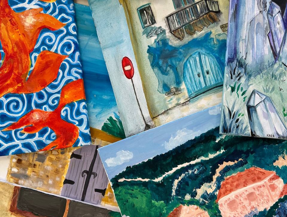 image Student art exhibition at Gallery Morfi