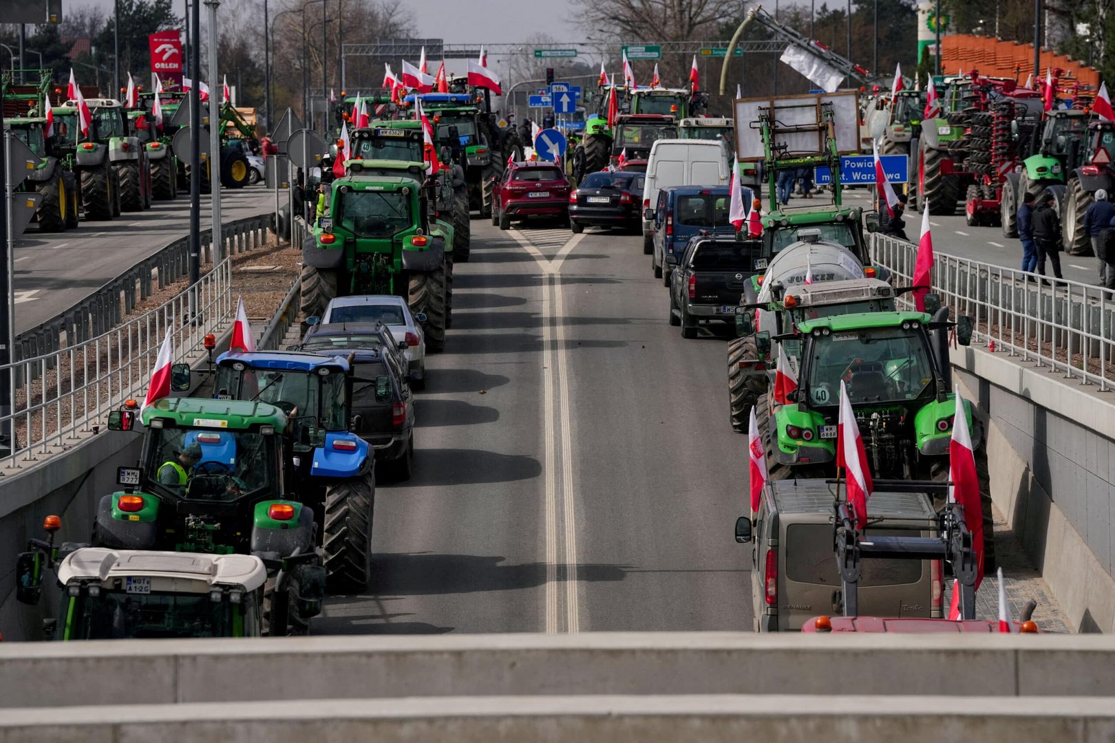 file photo: file photo: polish farmers to block roads in countrywide protest
