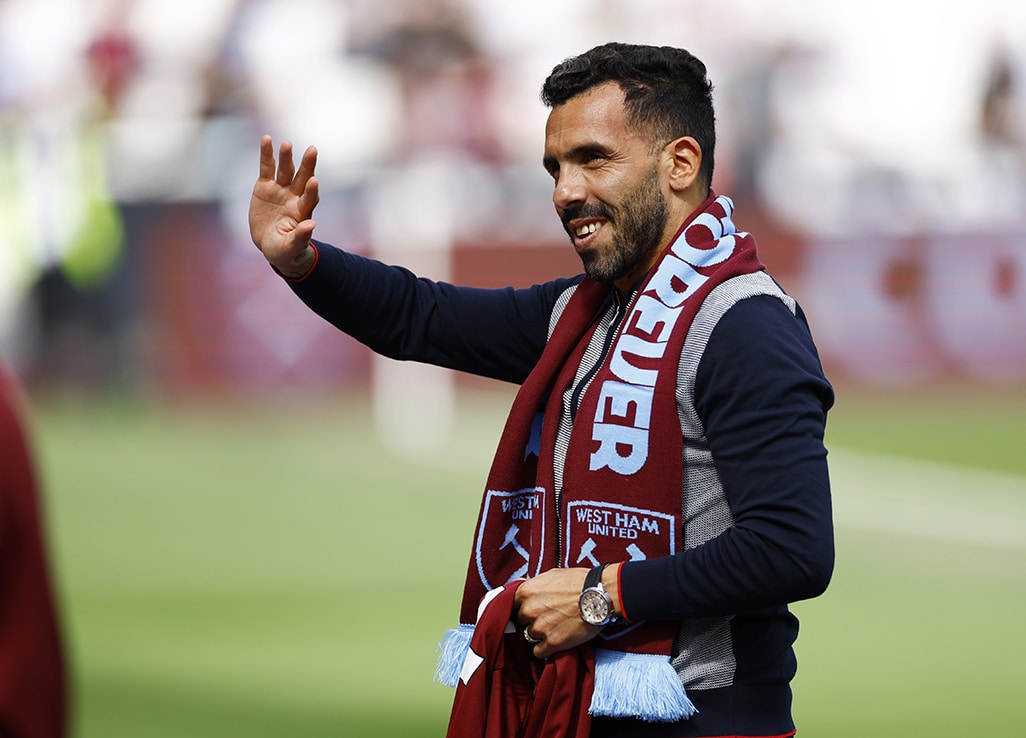 image Tevez discharged from hospital after chest pain