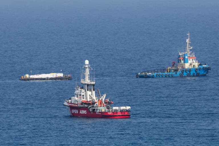 image Larnaca aid ships expected in Gaza within the day