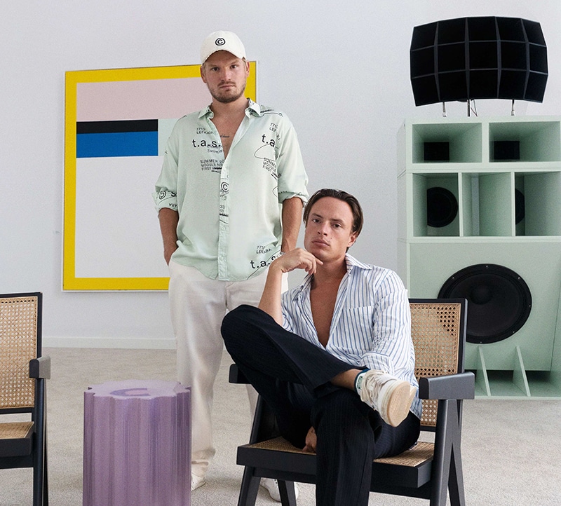 feature gallery julian and christoph in the gallery
