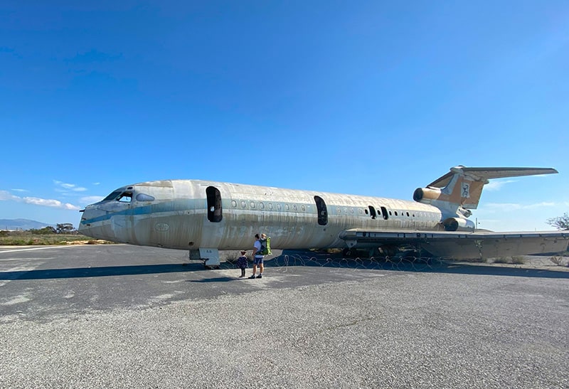 feature3 an abandoned cyprus airways plane at the airport